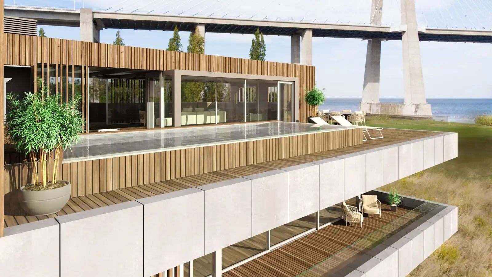 Penthouse T4 with Private Infinity Pool – Parque das Nações — foto 4