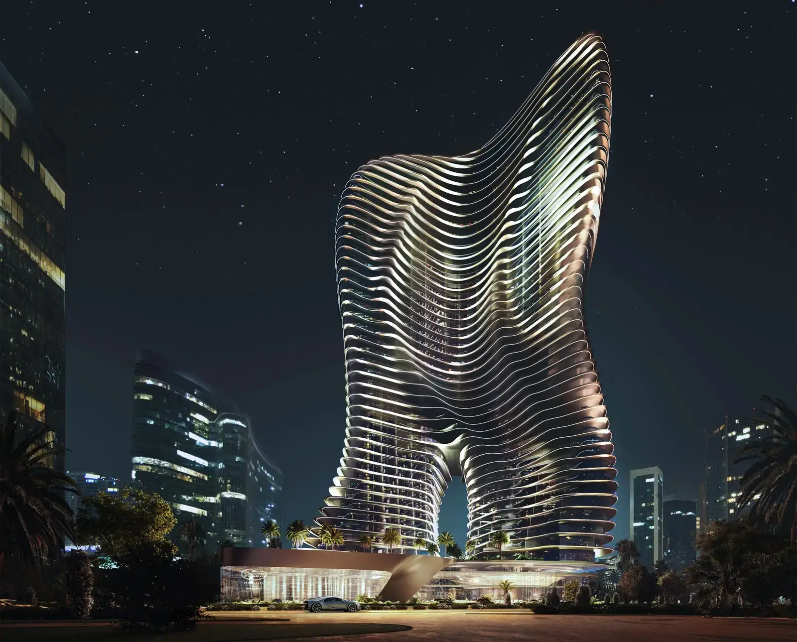 Bugatti Residences by Binghatti Dubai – A Hyper-Tower Inspired by the French Riviera — foto 1