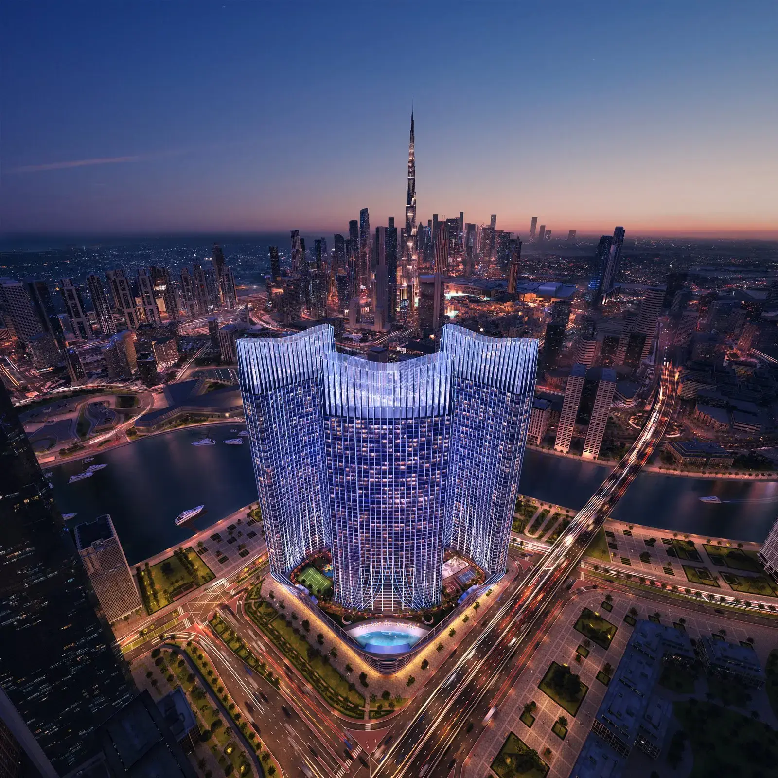 Binghatti Skyrise — A New Icon of Composed Living in Business Bay, Dubai — foto 4