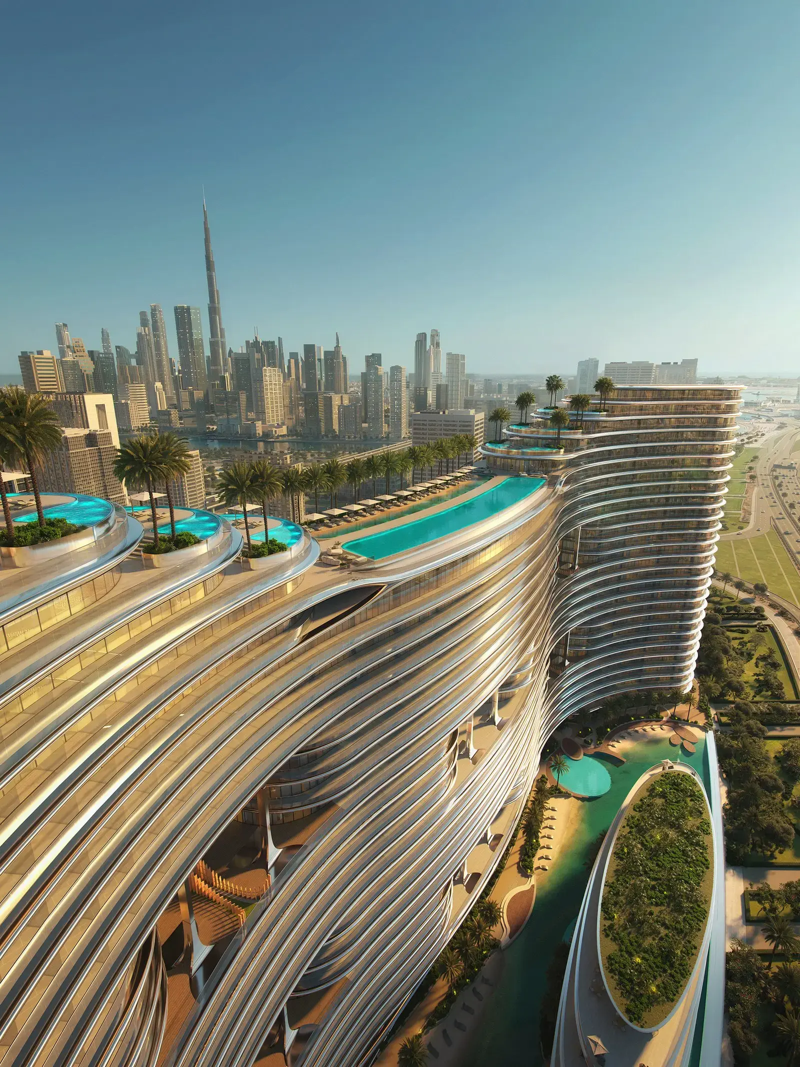 Binghatti Aquarise – A Wave of Luxury in Dubai’s Skyline — foto 1