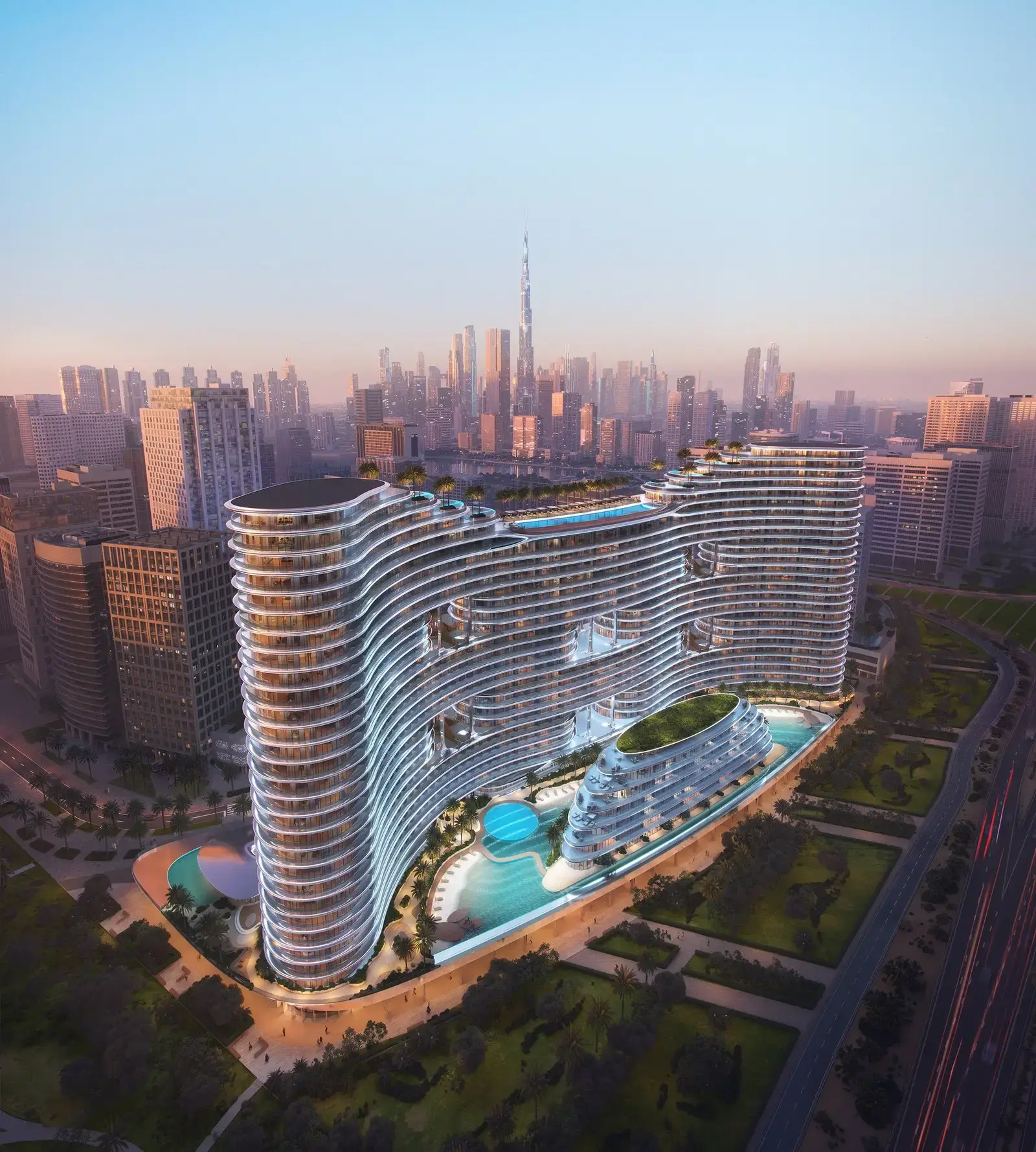 Binghatti Aquarise – A Wave of Luxury in Dubai’s Skyline — foto 3