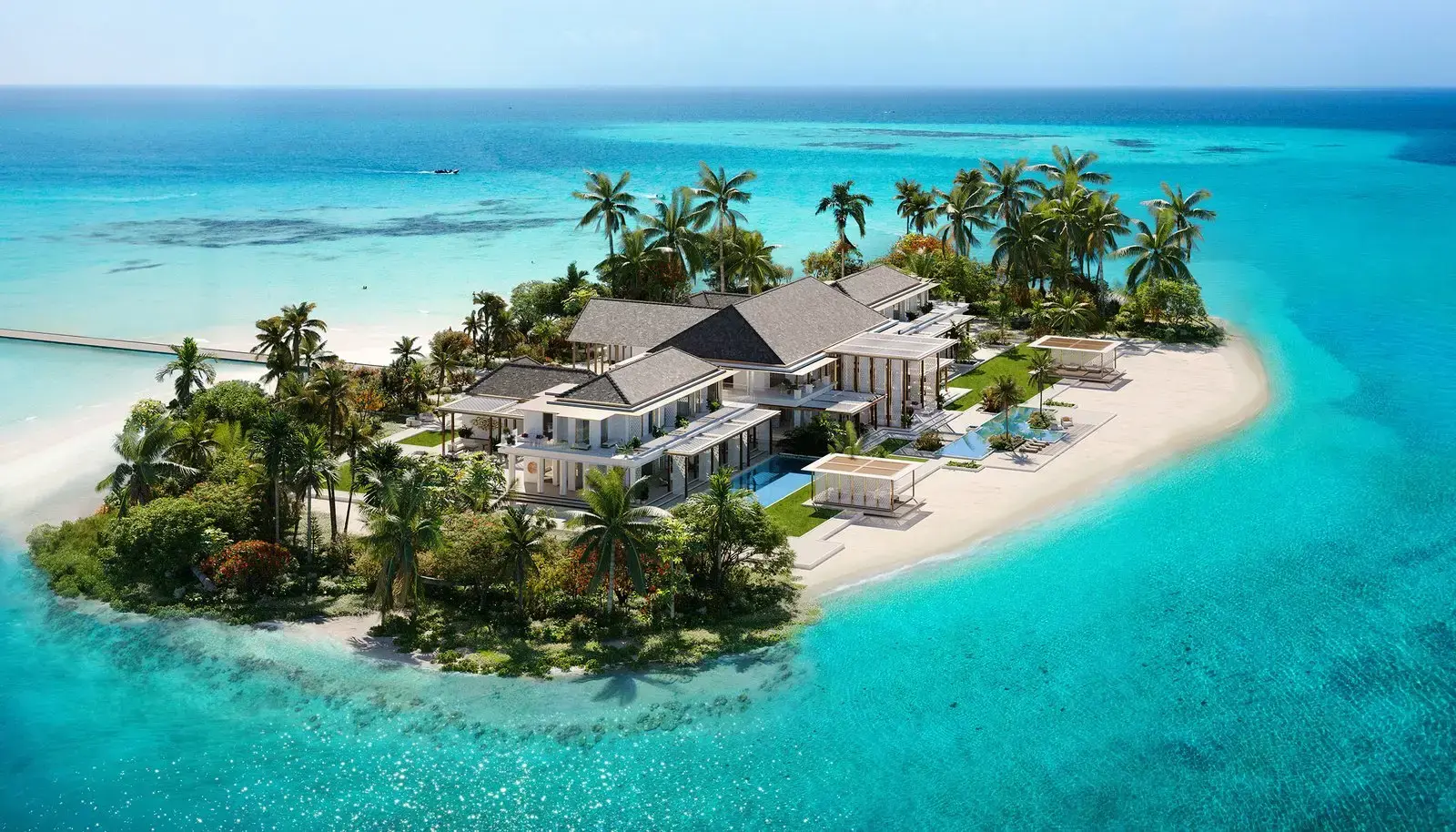 7+ Bedroom Private Island Mansions in the Maldives — foto 1