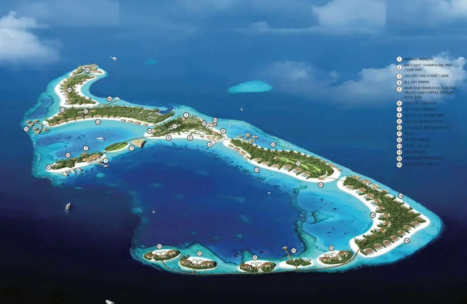 7+ Bedroom Private Island Mansions in the Maldives — foto 3