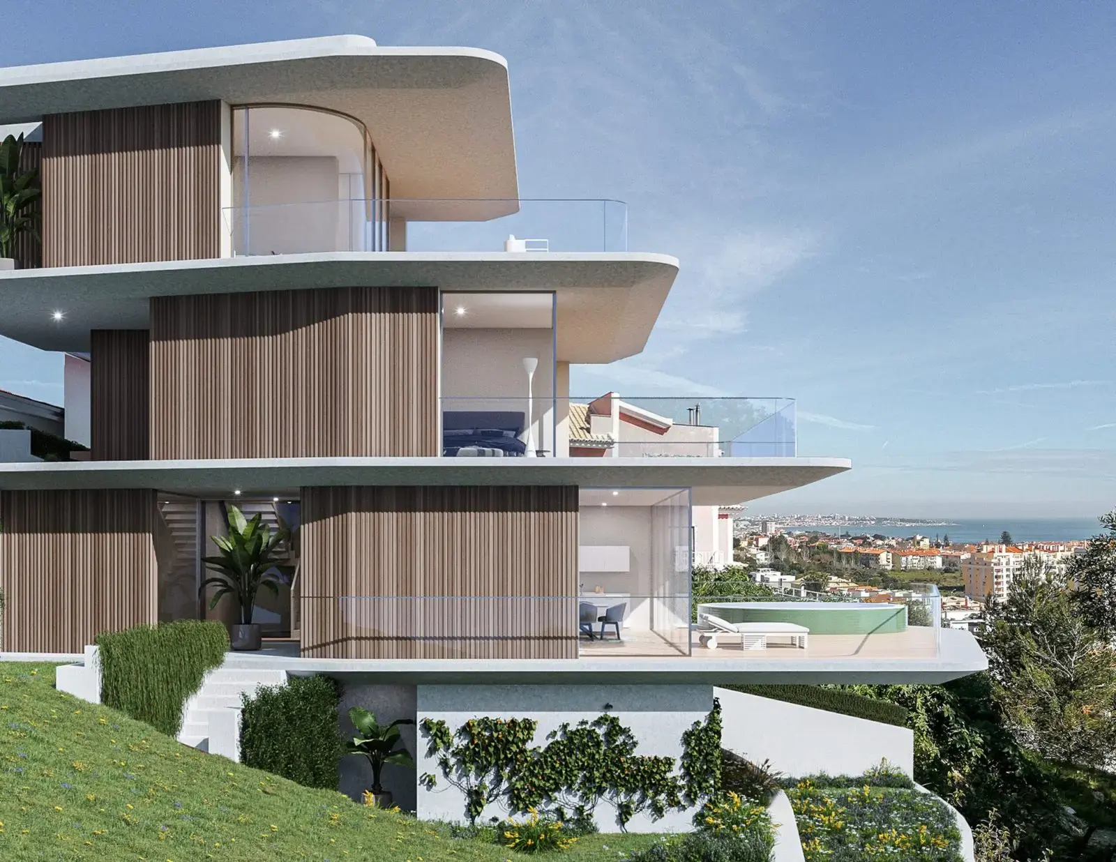 Contemporary Sea-View Villa Project in Jardins da Parede | Cascais Coast — foto 2